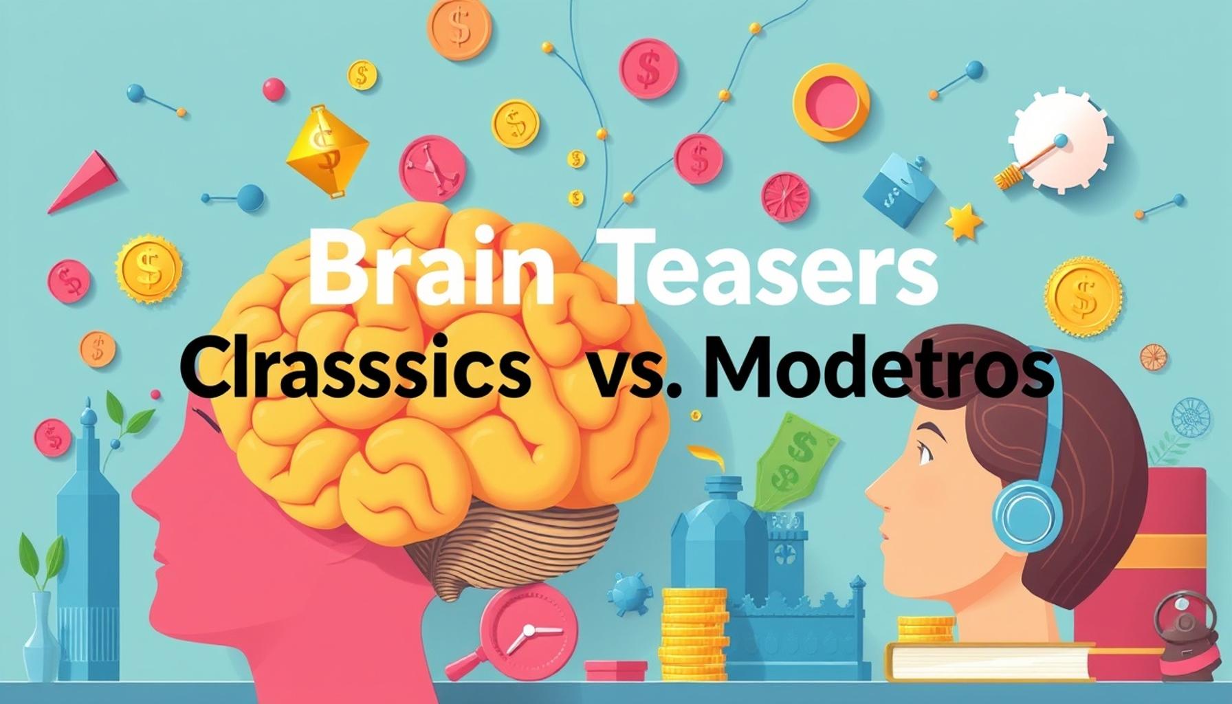 Classic vs. Modern Brain Teasers: A Comparison of Challenges and Strategies