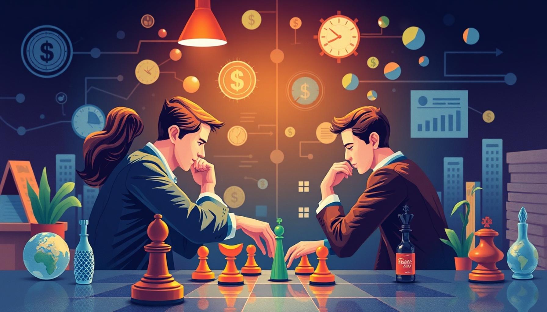 Competition and Collaboration: The Dynamics of Strategy Exercises in Board Games